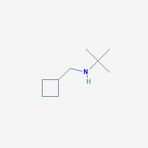 molecular formula C9H19N B1463292 叔丁基（环丁基甲基）胺 CAS No. 356539-84-9
