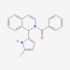 (1-(5-Methyl-1H-pyrrol-2-yl)isoquinolin-2(1H)-yl)(phenyl)methanone