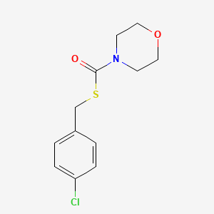 S-[(4-Chlorophenyl)methyl] morpholine-4-carbothioate