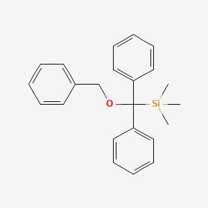 [(Benzyloxy)(diphenyl)methyl](trimethyl)silane