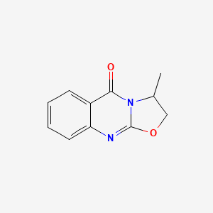 3-Methyl-2,3-dihydro-5H-[1,3]oxazolo[2,3-b]quinazolin-5-one