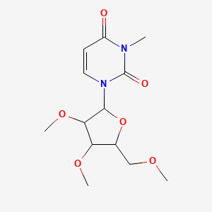 1-[3,4-Dimethoxy-5-(methoxymethyl)oxolan-2-yl]-3-methylpyrimidine-2,4-dione