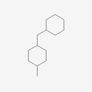 Cyclohexane, 1-(cyclohexylmethyl)-4-methyl-, cis-