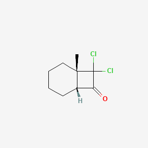 (1S,6R)-8,8-Dichloro-1-methylbicyclo[4.2.0]octan-7-one