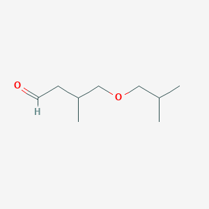 3-Methyl-4-(2-methylpropoxy)butanal