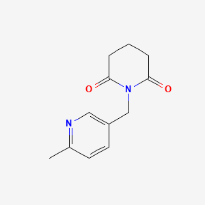 2,6-Piperidinedione, 1-[(6-methyl-3-pyridinyl)methyl]-