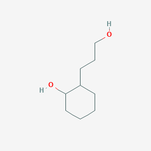 Cyclohexanepropanol, 2-hydroxy-