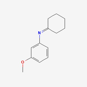 N-(3-Methoxyphenyl)cyclohexanimine