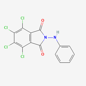 Phthalimide, 4,5,6,7-tetrachloro-N-anilino-