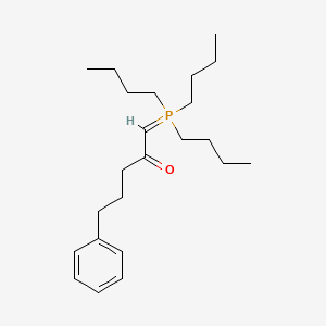 5-Phenyl-1-(tributyl-lambda~5~-phosphanylidene)pentan-2-one