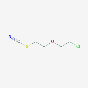 B14633119 2-(2-Chloroethoxy)ethyl thiocyanate CAS No. 55982-45-1