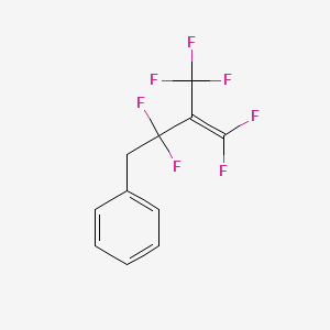 [2,2,4,4-Tetrafluoro-3-(trifluoromethyl)but-3-en-1-yl]benzene