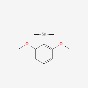 (2,6-Dimethoxyphenyl)(trimethyl)stannane