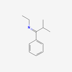 (1E)-N-Ethyl-2-methyl-1-phenylpropan-1-imine