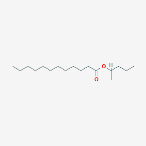 molecular formula C17H34O2 B14633390 Pentan-2-YL dodecanoate CAS No. 55195-18-1