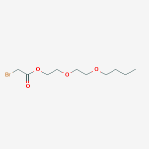 molecular formula C10H19BrO4 B14633404 2-(2-Butoxyethoxy)ethyl bromoacetate CAS No. 56521-78-9