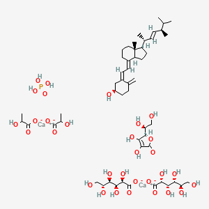 molecular formula C52H87Ca2O31P B14633507 Frubiase CAS No. 56391-76-5