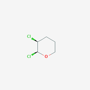 molecular formula C5H8Cl2O B14633553 (2S,3S)-2,3-Dichlorooxane CAS No. 52809-66-2