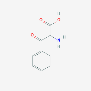 molecular formula C9H9NO3 B14633573 2-Amino-3-oxo-3-phenylpropanoic acid CAS No. 56884-61-8