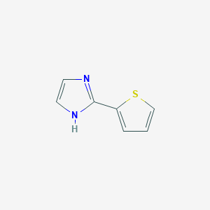 B146337 2-thiophen-2-yl-1H-imidazole CAS No. 136103-77-0