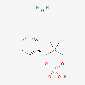 molecular formula C11H17O5P B1463372 (R)-(-)-苯甲磷水合物 CAS No. 953776-24-4
