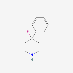 molecular formula C11H14FN B1463386 4-Fluoro-4-phenylpiperidine CAS No. 400770-91-4