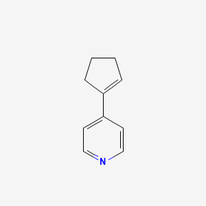 Pyridine, 4-(1-cyclopenten-1-yl)-