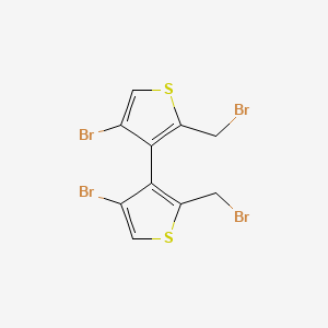 4,4'-Dibromo-2,2'-bis(bromomethyl)-3,3'-bithiophene