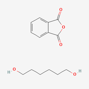 2-Benzofuran-1,3-dione;hexane-1,6-diol