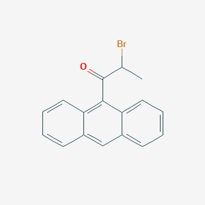 1-(Anthracen-9-YL)-2-bromopropan-1-one