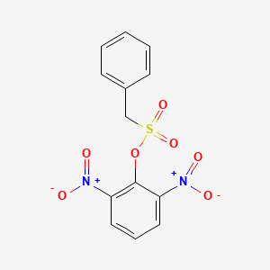 2,6-Dinitrophenyl phenylmethanesulfonate