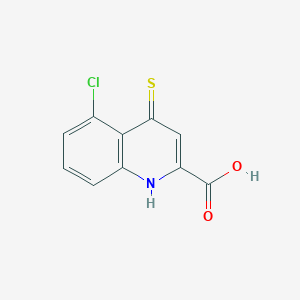 B146345 5-Chlorothiokynurenic acid CAS No. 136036-87-8