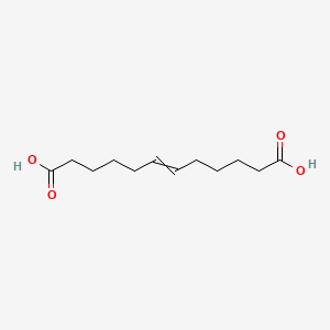 molecular formula C12H20O4 B14634526 Dodec-6-enedioic acid CAS No. 55311-06-3