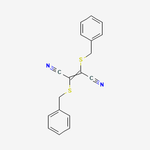 2,3-Bis(benzylsulfanyl)but-2-enedinitrile