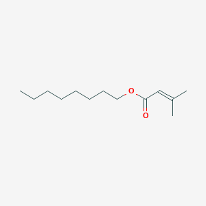 molecular formula C13H24O2 B14634570 Octyl 3-methyl-2-butenoate CAS No. 56500-47-1