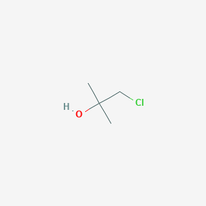 molecular formula C4H9ClO B146346 1-Chloro-2-methyl-2-propanol CAS No. 558-42-9