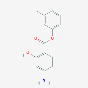 (3-Methylphenyl) 4-amino-2-hydroxybenzoate