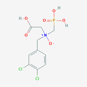 Carboxy-N-[(3,4-dichlorophenyl)methyl]-N-(phosphonomethyl)methanamine N-oxide