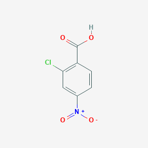 molecular formula C7H4ClNO4 B146347 2-Chloro-4-nitrobenzoic acid CAS No. 99-60-5