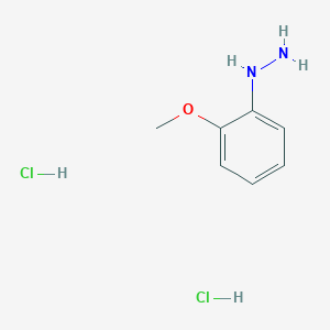 molecular formula C7H12Cl2N2O B1463482 (2-Methoxyphenyl)hydrazine dihydrochloride CAS No. 1251925-21-9