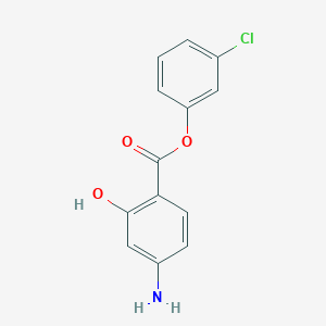 3-Chlorophenyl 4-amino-2-hydroxybenzoate