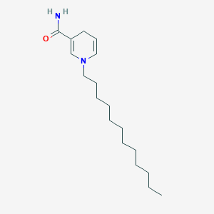 3-Pyridinecarboxamide, 1-dodecyl-1,4-dihydro-