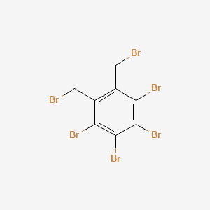 1,2,3,4-Tetrabromo-5,6-bis(bromomethyl)benzene