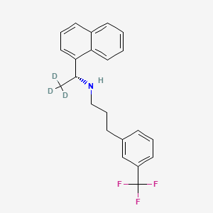 molecular formula C22H22F3N B1463512 (R)-Cinacalcet-D3 CAS No. 1228567-12-1