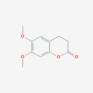 6,7-Dimethoxy-3,4-dihydro-2H-1-benzopyran-2-one