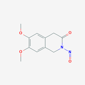 6,7-Dimethoxy-2-nitroso-1,4-dihydroisoquinolin-3(2H)-one