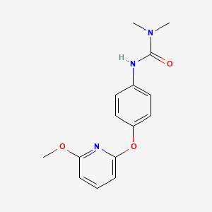 N'-{4-[(6-Methoxypyridin-2-yl)oxy]phenyl}-N,N-dimethylurea