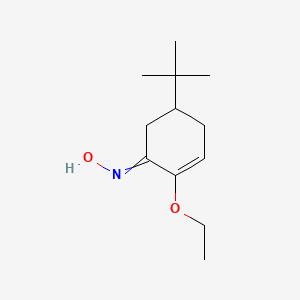 N-(5-tert-Butyl-2-ethoxycyclohex-2-en-1-ylidene)hydroxylamine