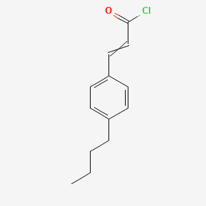 3-(4-Butylphenyl)prop-2-enoyl chloride