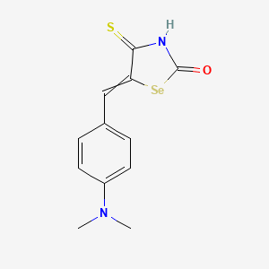 5-{[4-(Dimethylamino)phenyl]methylidene}-4-sulfanylidene-1,3-selenazolidin-2-one